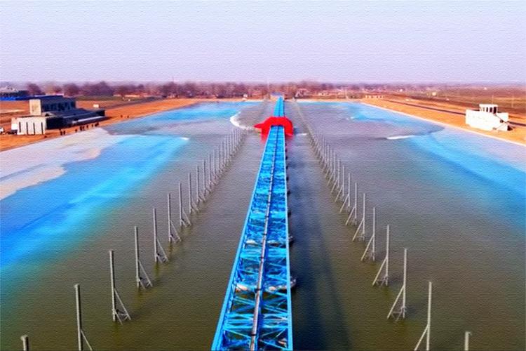 China unveils its first self-developed wave pool Image chinawavepool.jpg